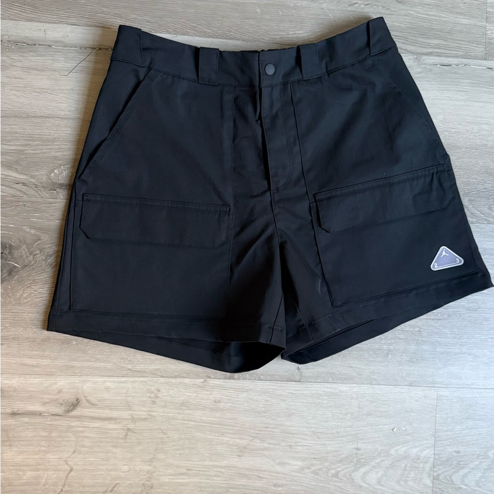 Jordan Black Cargo Shorts Casual Style